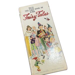 The Tall Book of Fairy Tales 1947 1st Ed Hardcover Illustrated Harper & Row
